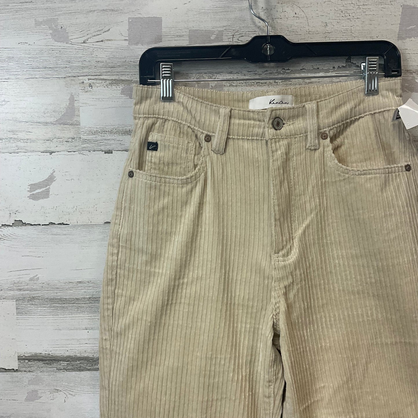 Pants Corduroy By Kancan In Cream, Size: 2