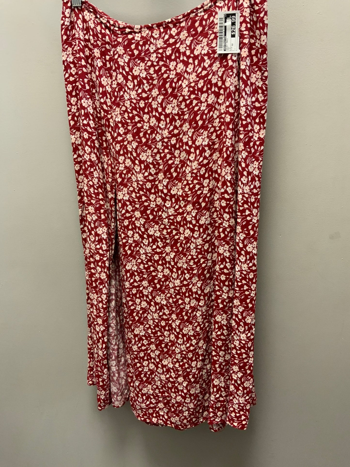 Skirt Maxi By Reformation In Red, Size: 12