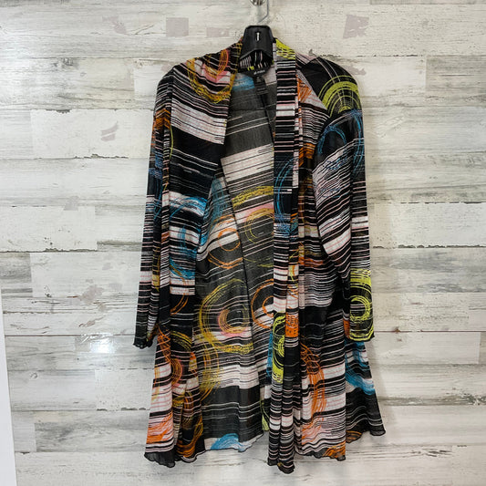 Cardigan By Ali Miles In Black, Size: 2x