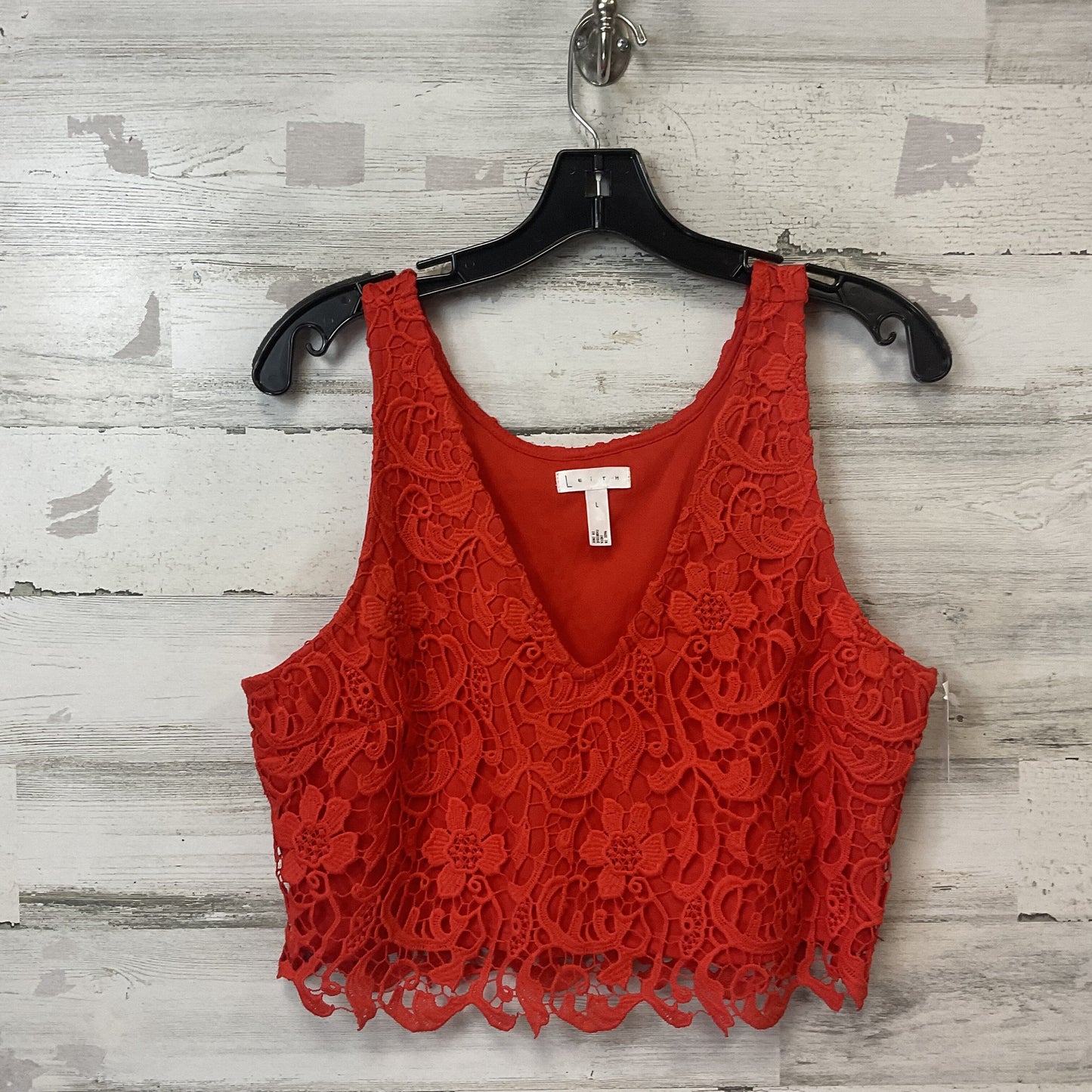 Top Sleeveless By Leith  Size: L