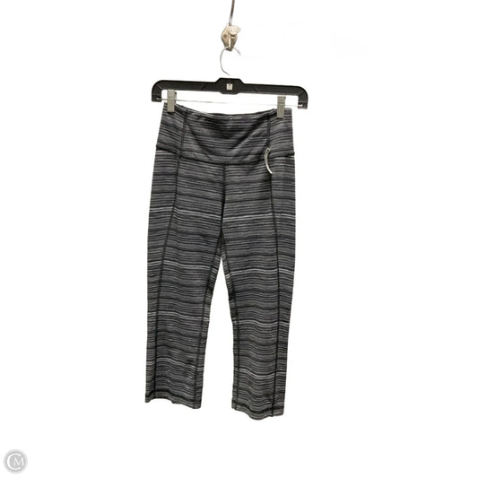 Athletic Leggings Capris By Lululemon In Black & White, Size: S