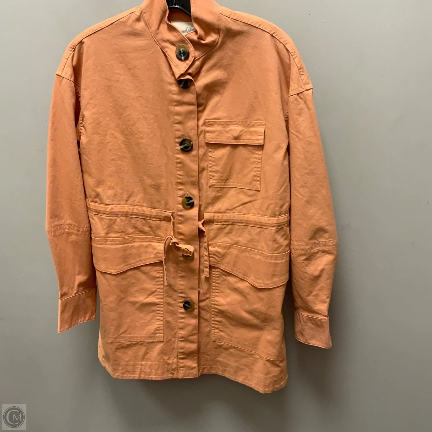 Jacket Utility By Universal Thread In Orange, Size: Xs