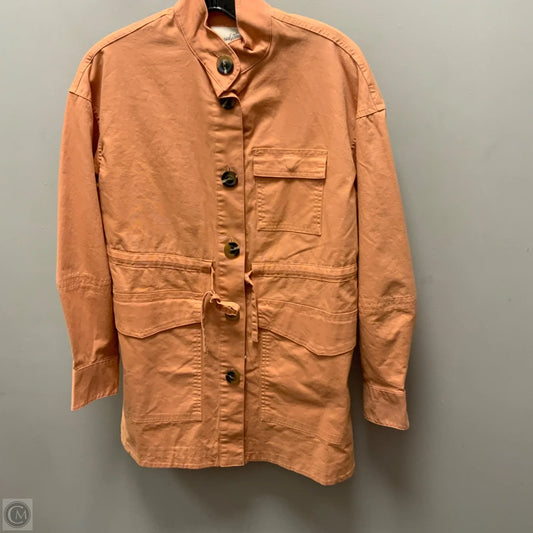 Jacket Utility By Universal Thread In Orange, Size: Xs