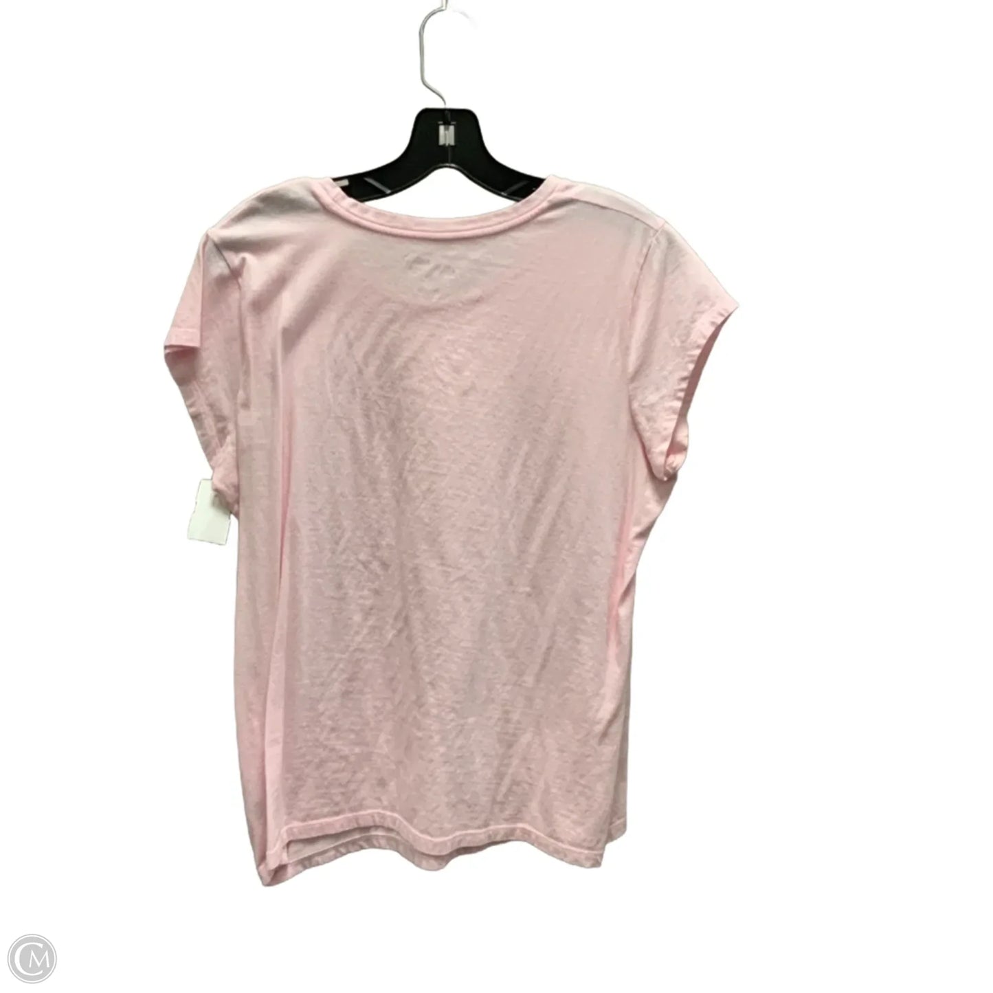 Top Short Sleeve Basic By Universal Thread In Pink, Size: Xl