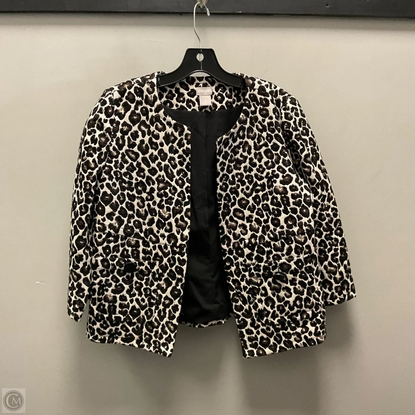 Jacket Other By Chicos In Animal Print, Size: S