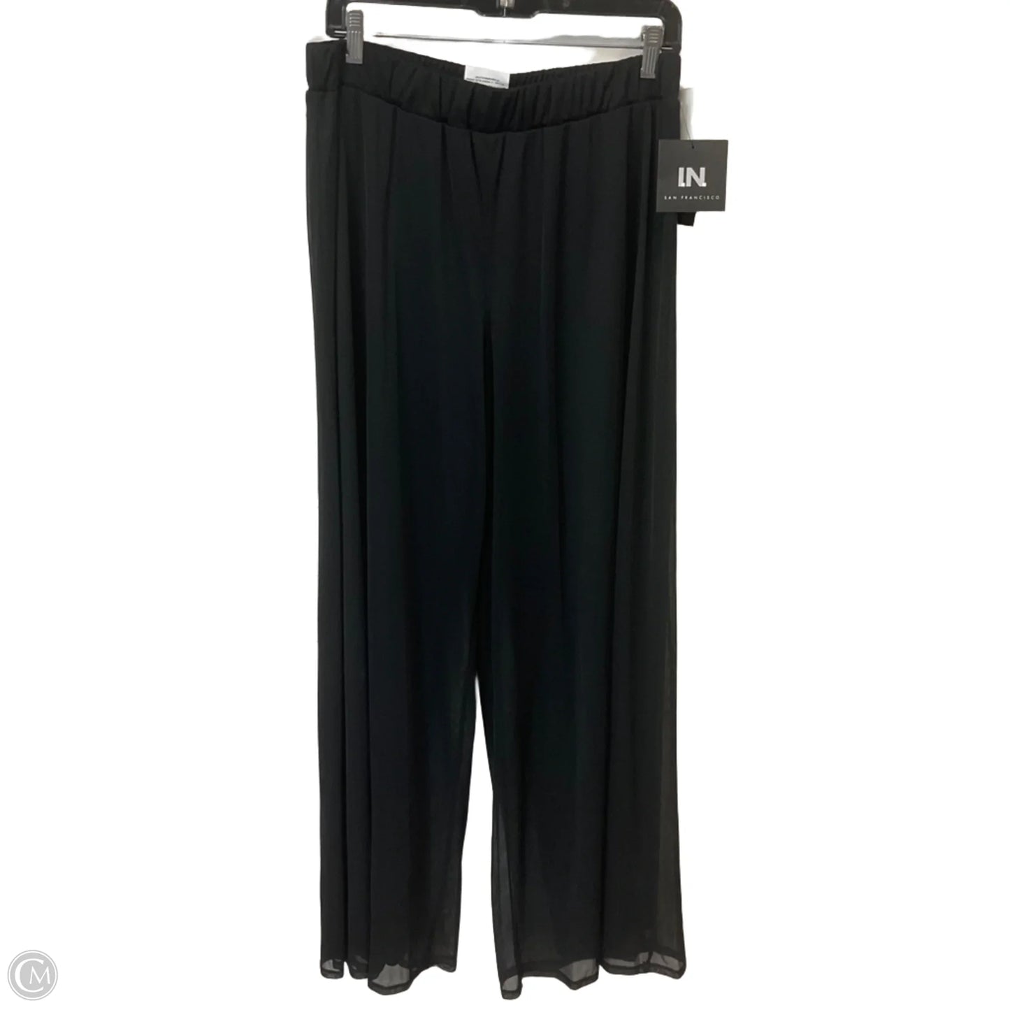 Pants Wide Leg By In Sanfrancisco In Black, Size: L