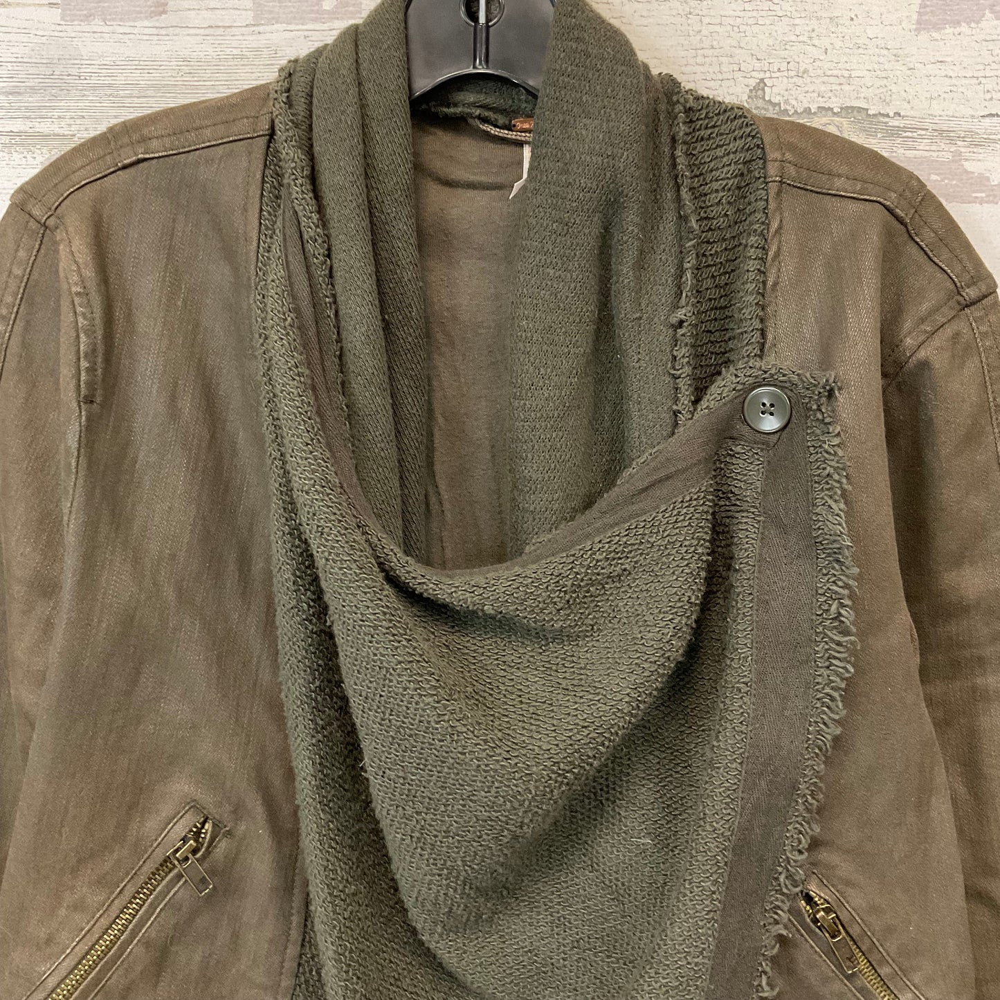 Jacket Other By Free People In Green, Size: M