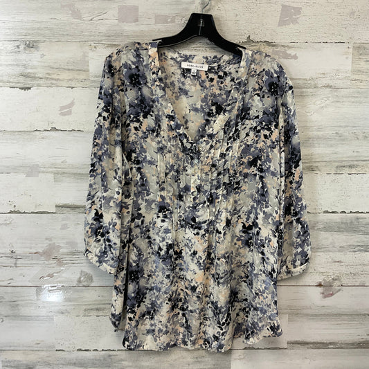 Blouse 3/4 Sleeve By Rose And Olive In Floral Print, Size: 1x