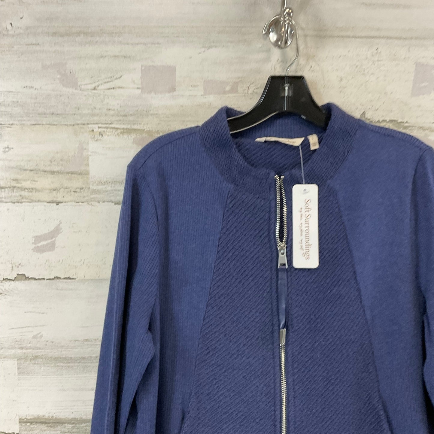 Jacket Other By Soft Surroundings In Blue, Size: L