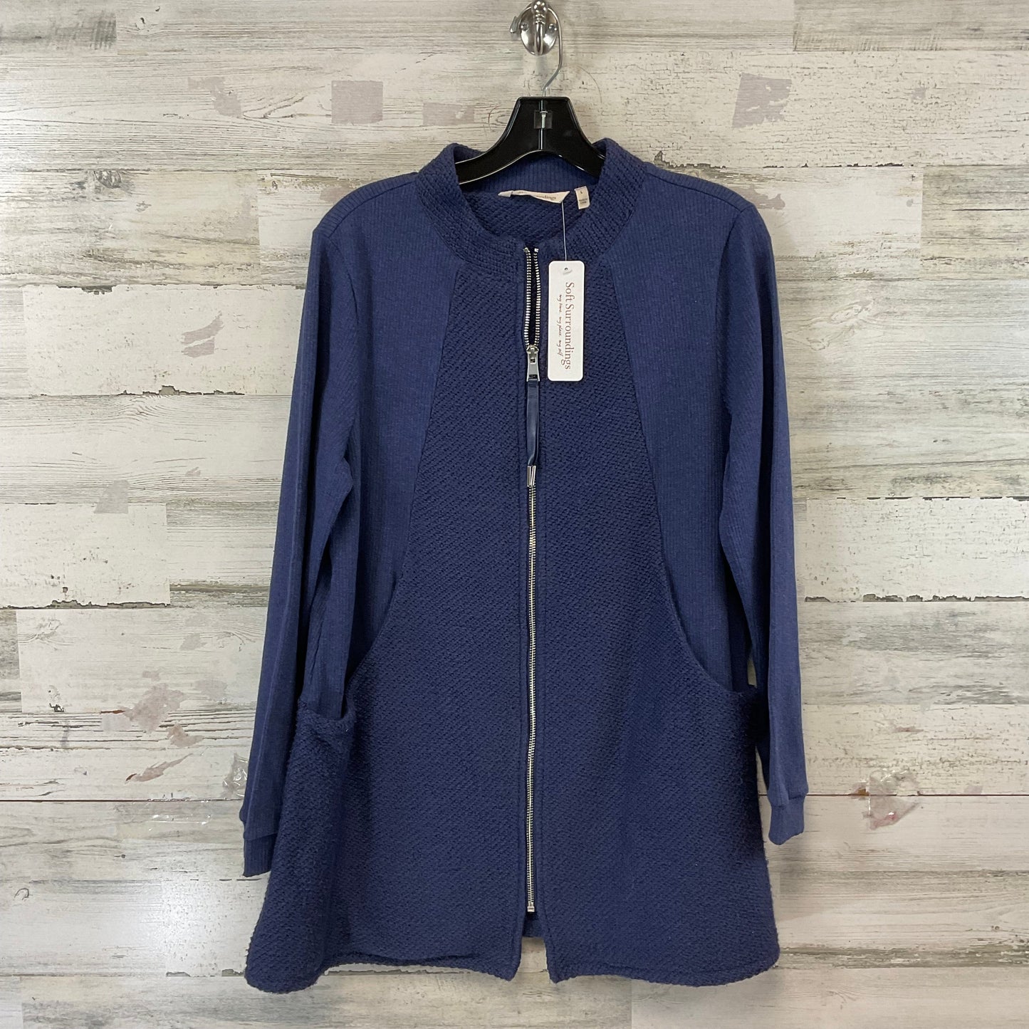 Jacket Other By Soft Surroundings In Blue, Size: L