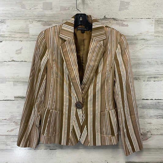 Blazer By Lafayette 148 In Bronze, Size: S