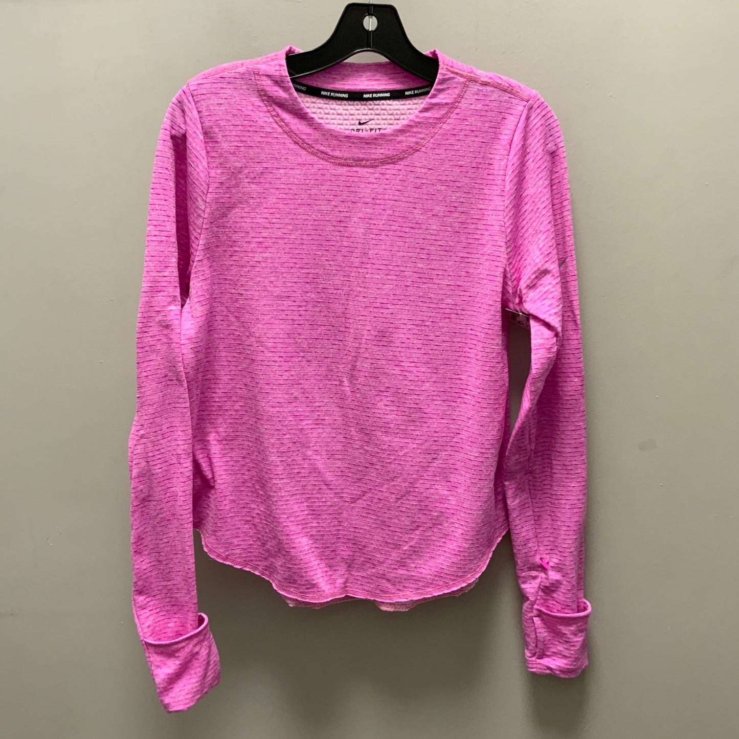 Top Long Sleeve By Nike In Pink, Size: S