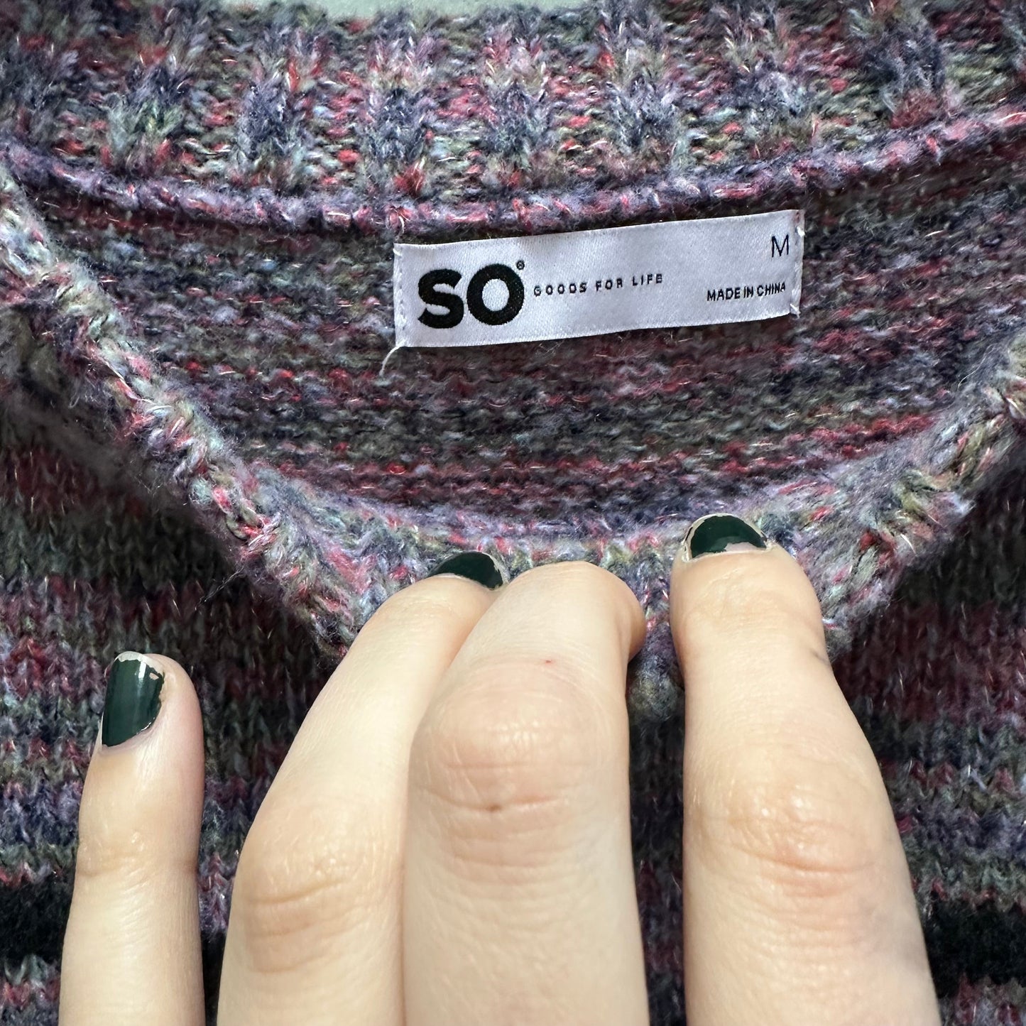 Sweater By So In Pink, Size: M