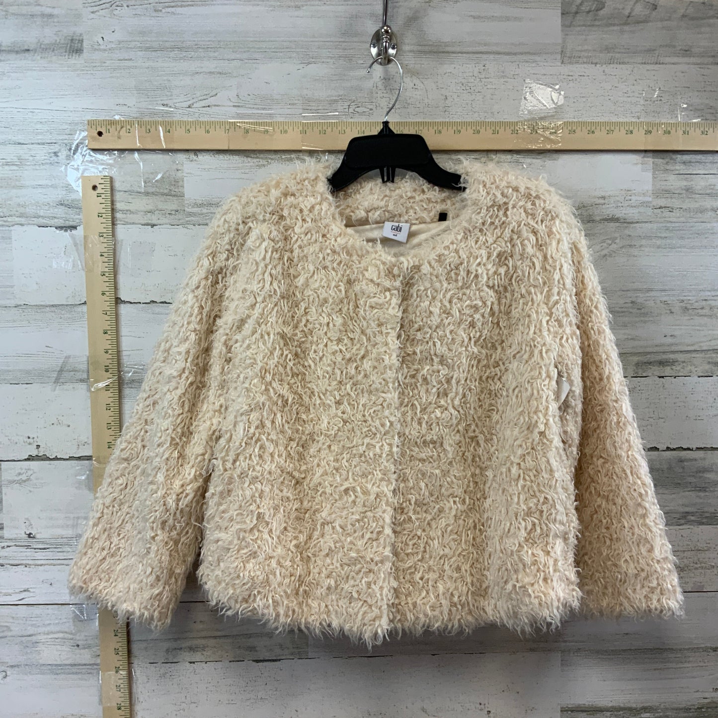 Jacket Faux Fur & Sherpa By Cabi  Size: M