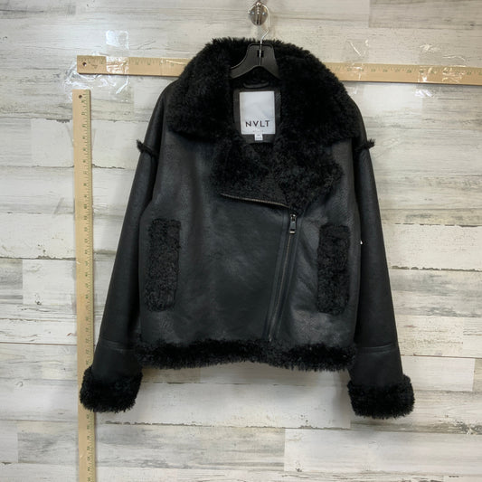 Coat Faux Fur & Sherpa By Nvlt Size: M