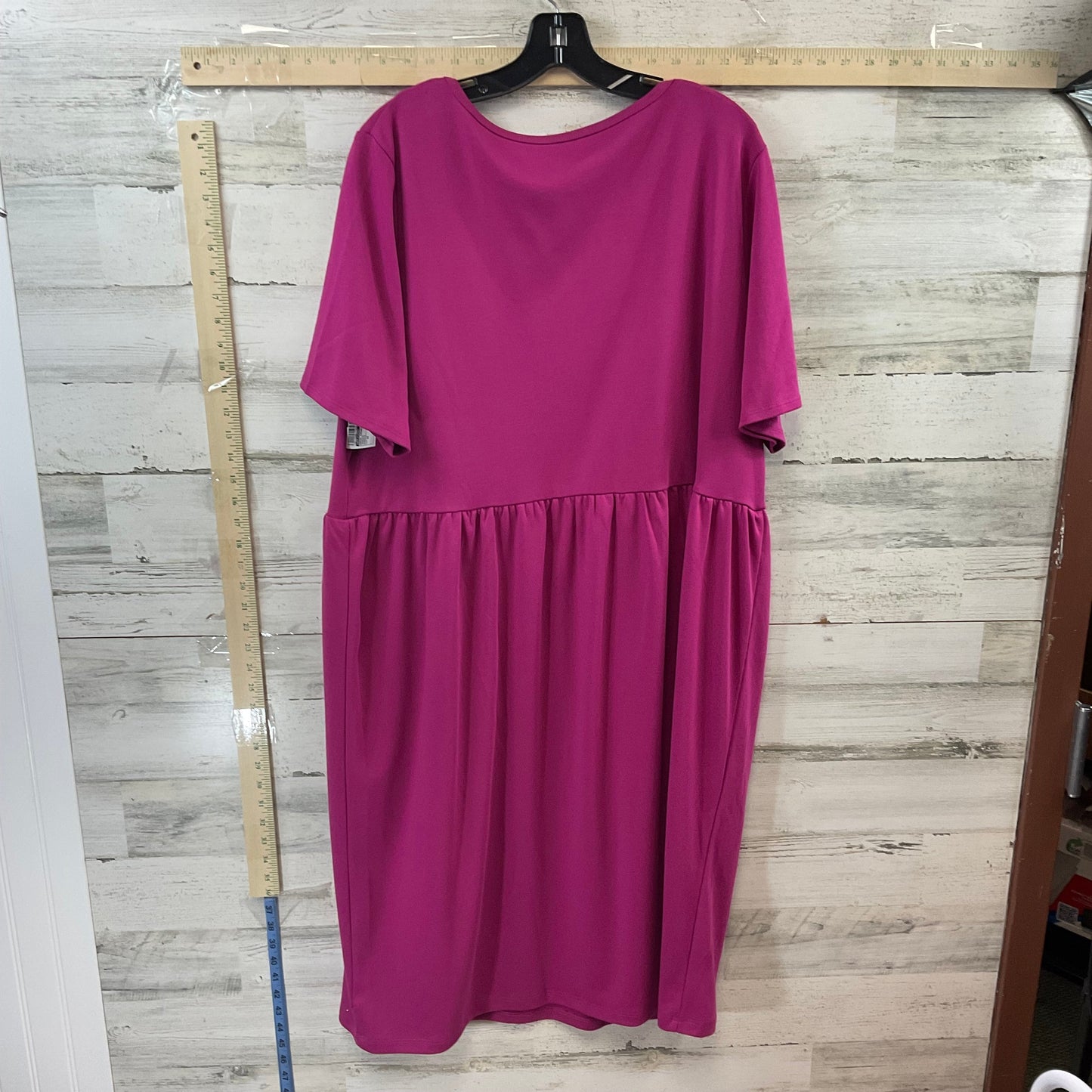 Dress Casual Midi By Appleseeds  Size: 1x
