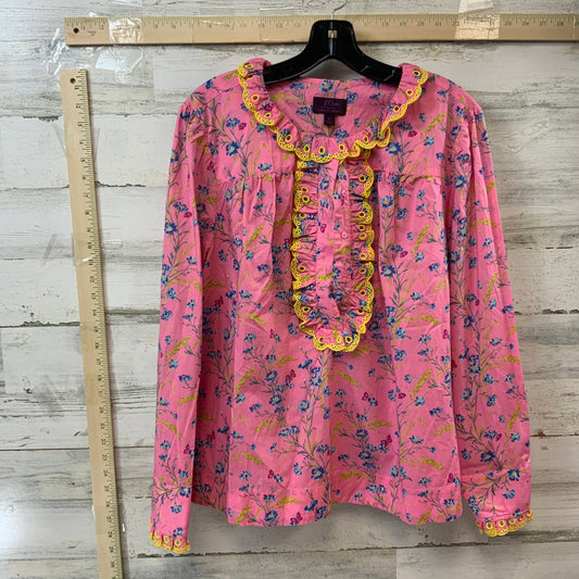 Blouse Long Sleeve By J. Crew  Size: Xl