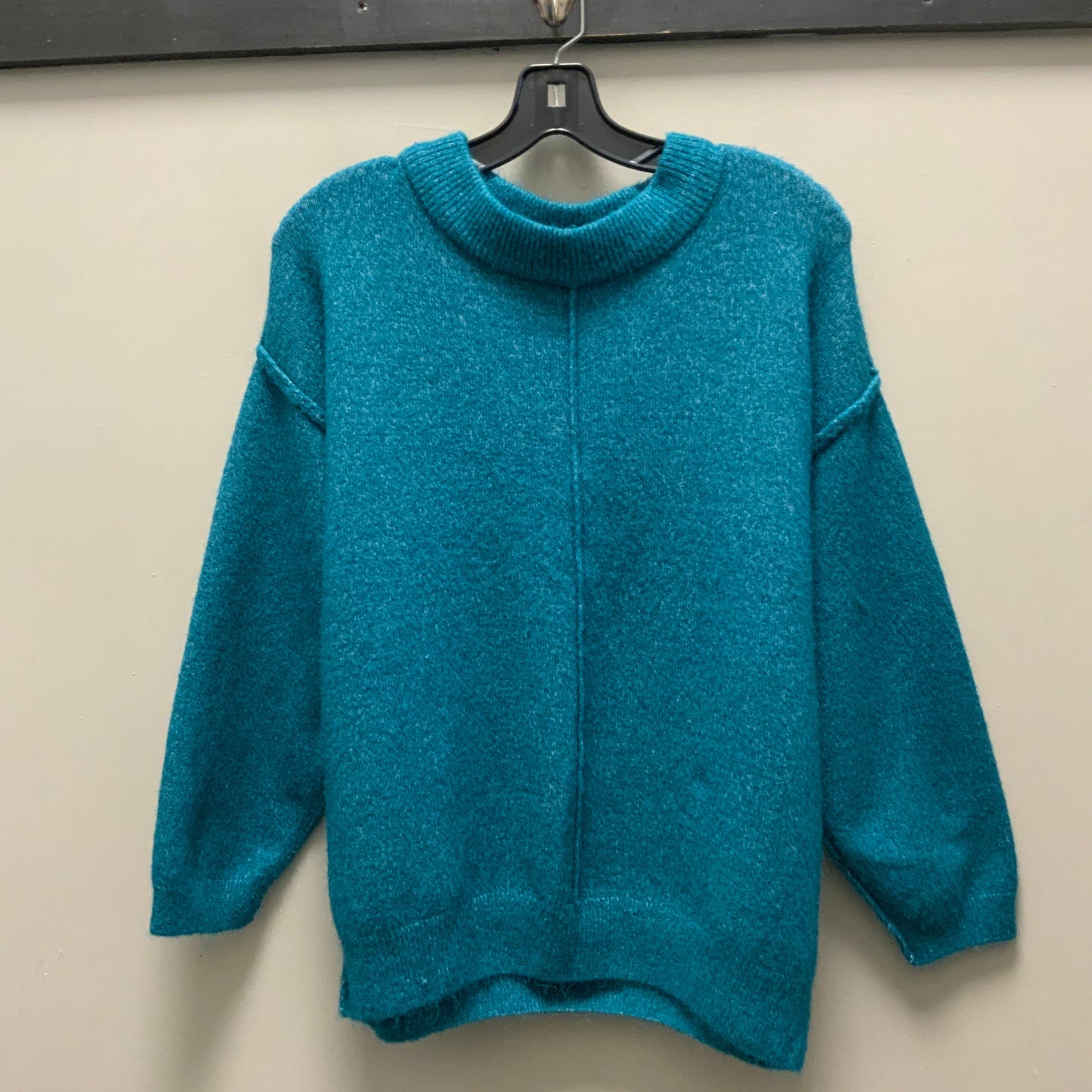 Sweater By Zenana Outfitters In Teal, Size: S