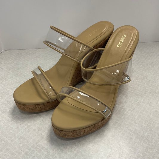 Sandals Heels Wedge By KAANAS  Size: 9