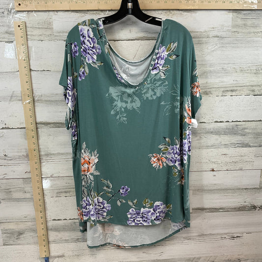 Top Short Sleeve Basic By Maurices  Size: 3x