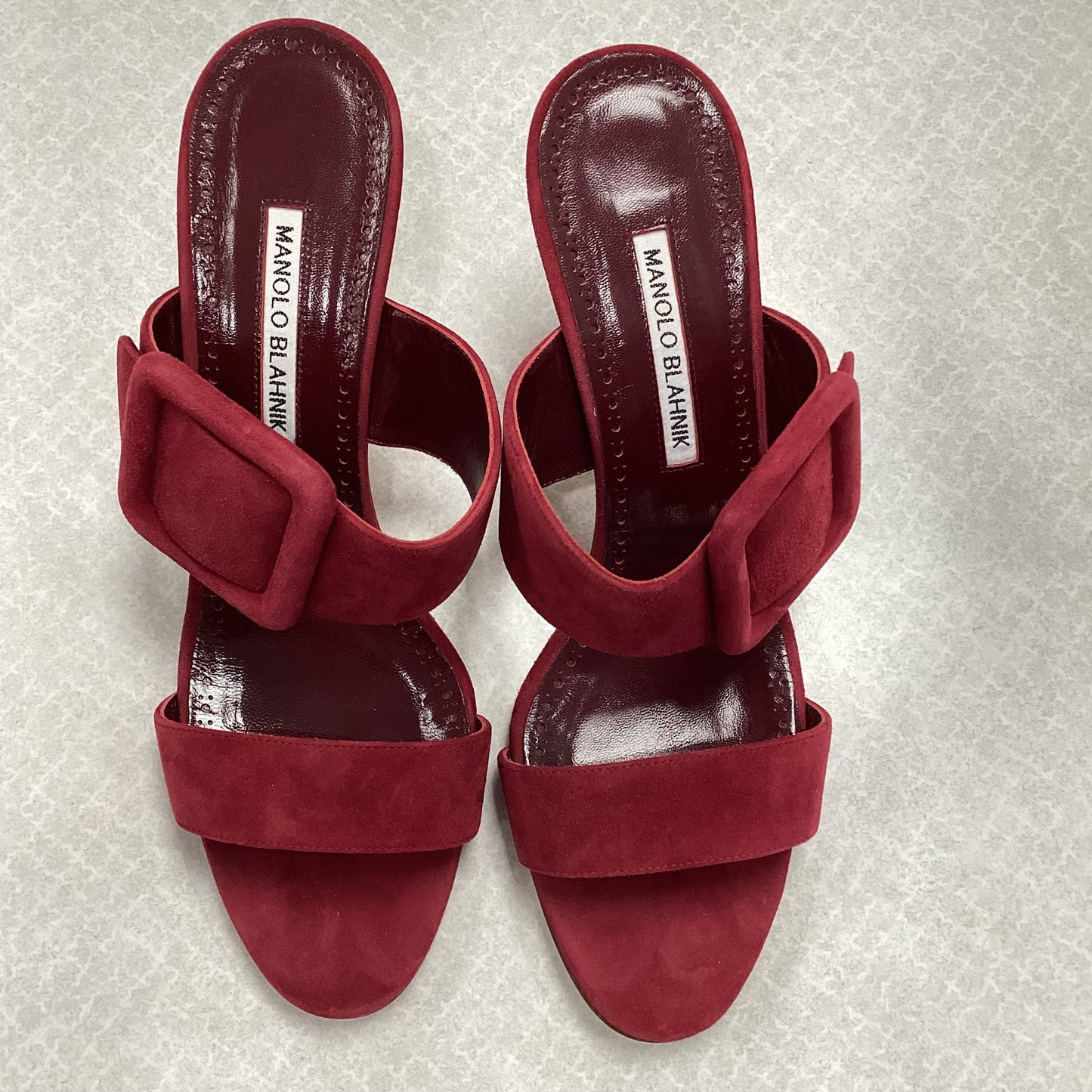 Sandals Heels Stiletto By Manolo Blahnik  Size: 9