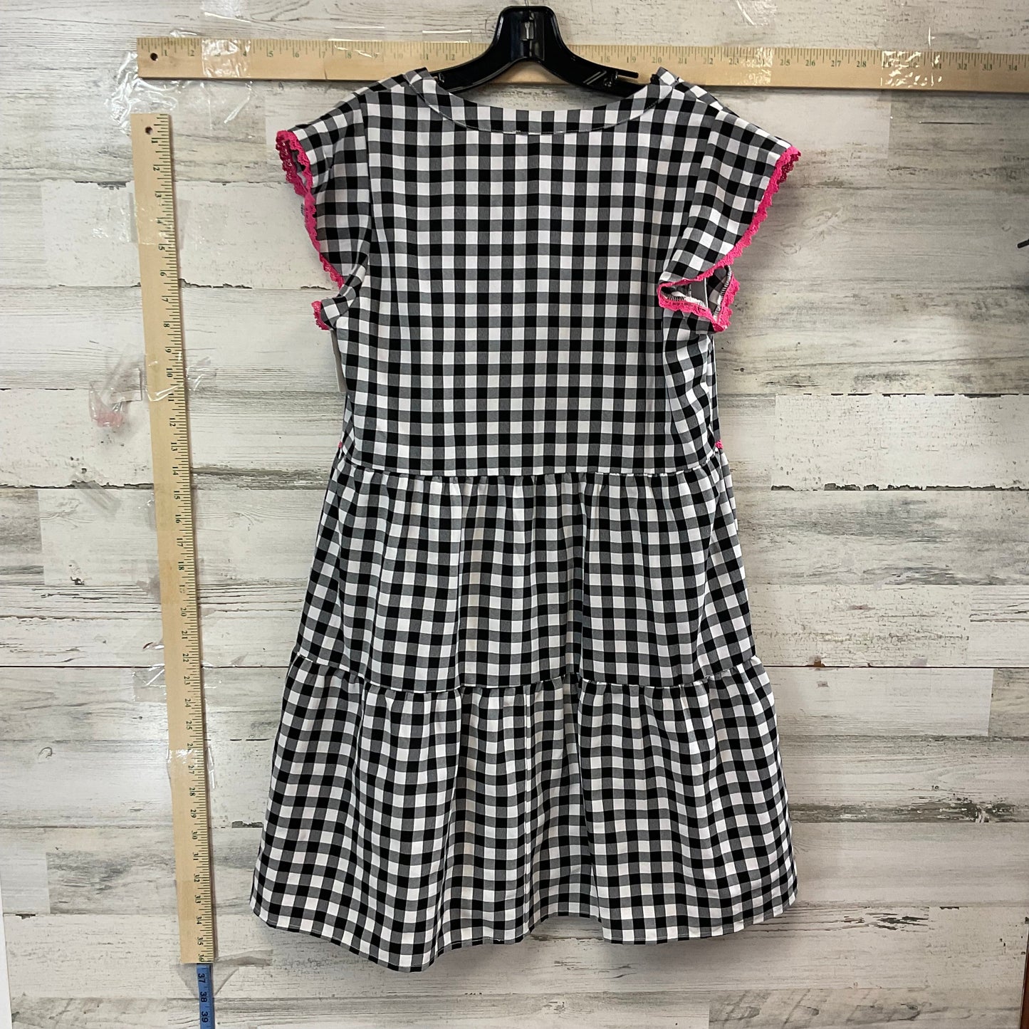 Black & White Dress Casual Short Andree By Unit, Size S