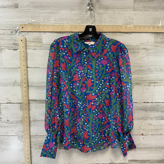 Blouse Long Sleeve By Entro  Size: M