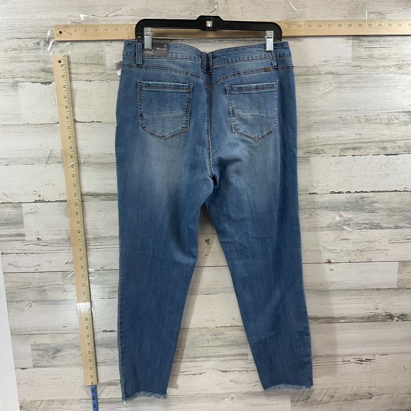 Blue Denim Jeans Skinny 1822 Denim, Size 16