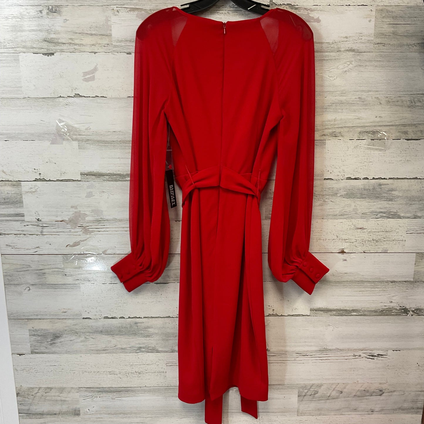 Dress Party Short By Badgley Mischka In Red, Size: S