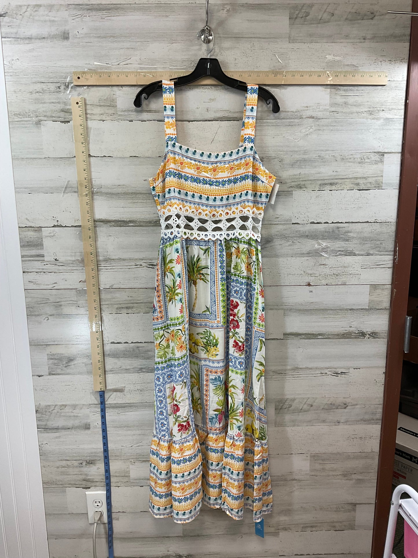 Yellow Dress Casual Maxi Cupshe, Size M