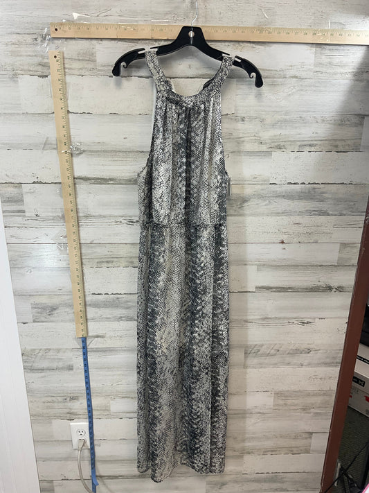 Snakeskin Print Dress Casual Maxi Banana Republic, Size L