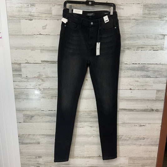 Jeans Skinny By Judy Blue In Black Denim, Size: 10