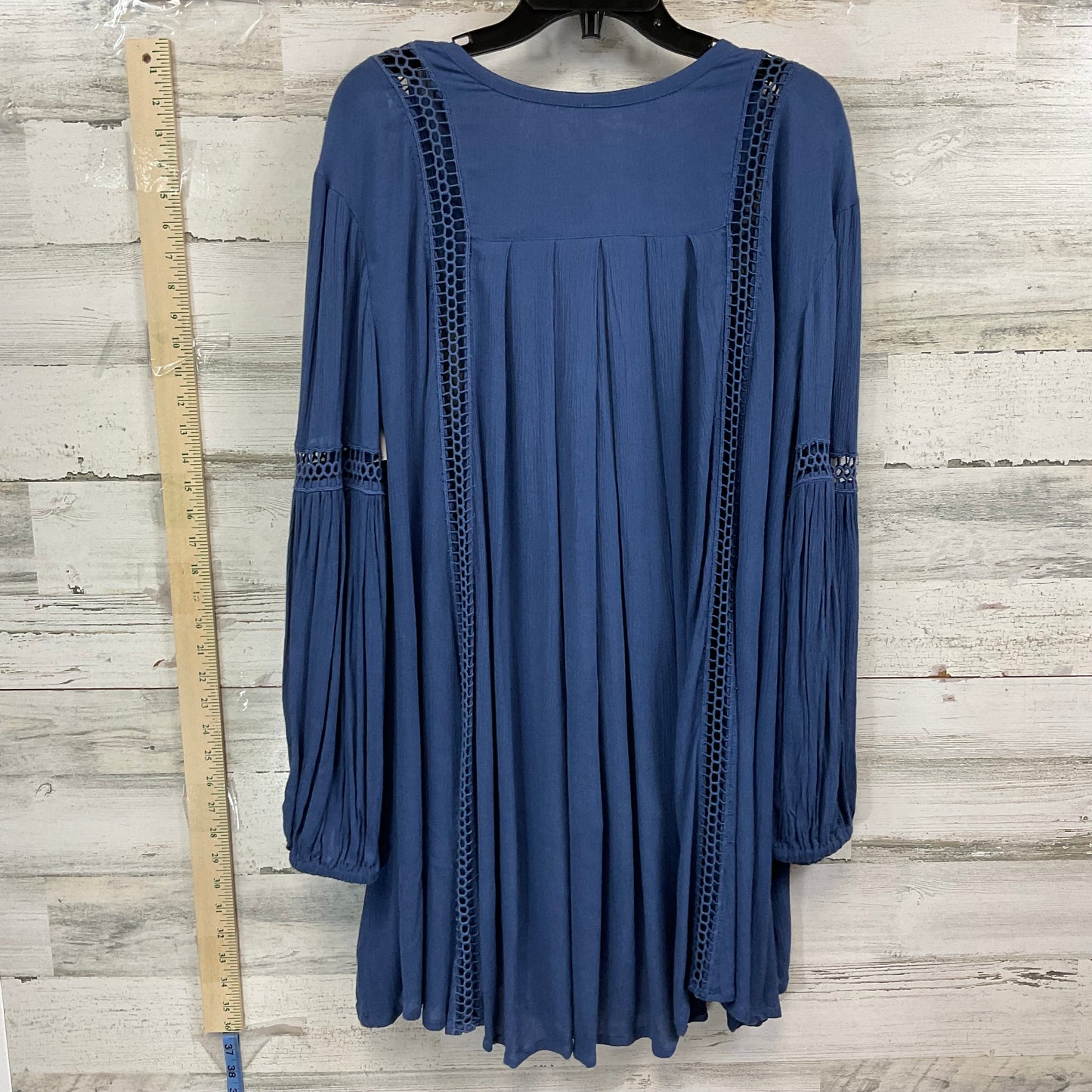 Blue Tunic Long Sleeve Free People, Size M