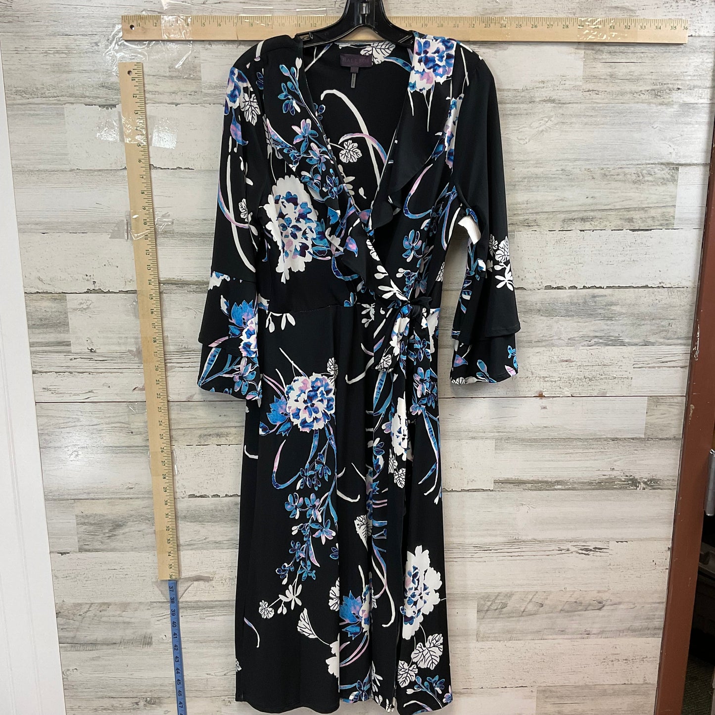 Black & Blue Dress Work Hale Bob, Size L