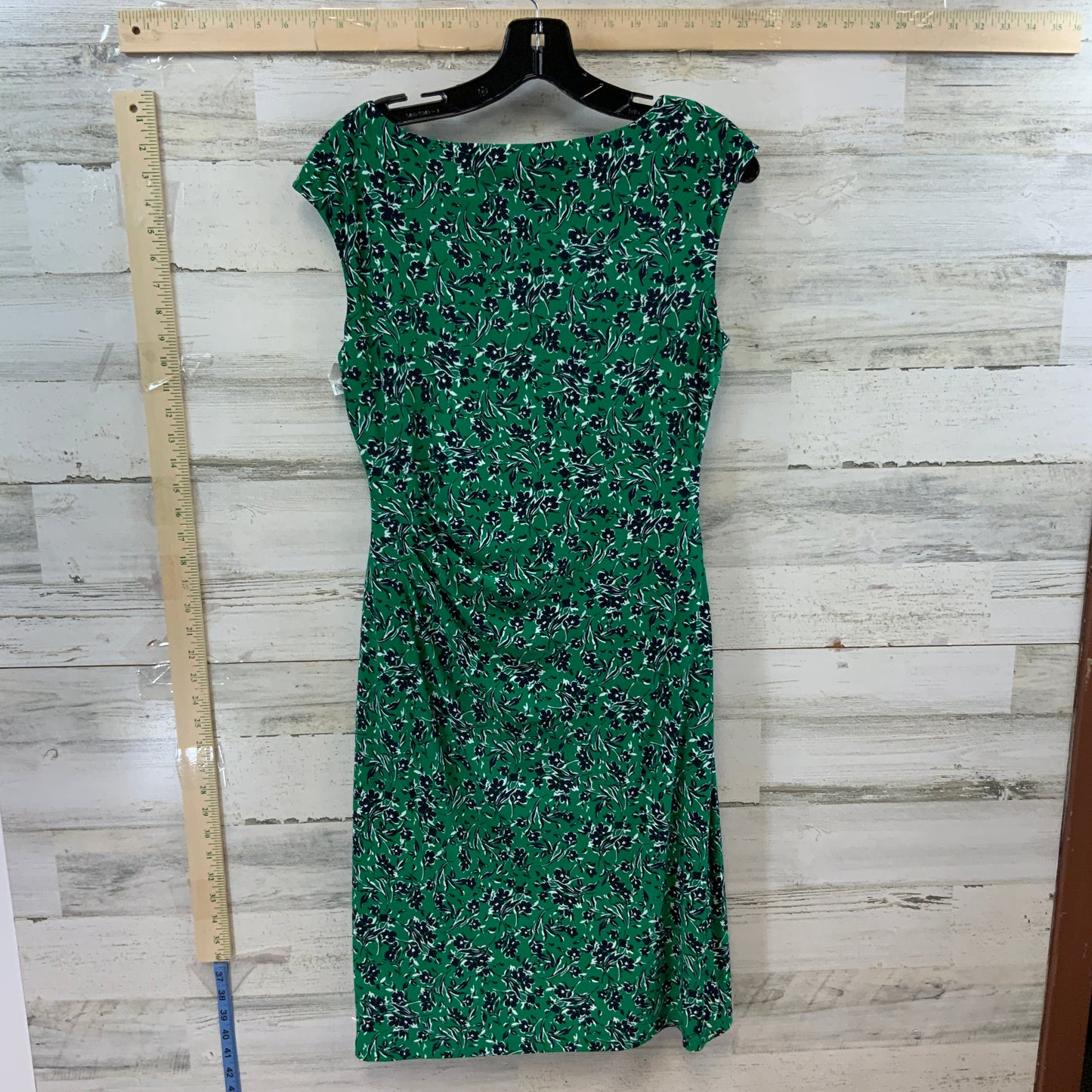 Green Dress Work Lauren By Ralph Lauren, Size M