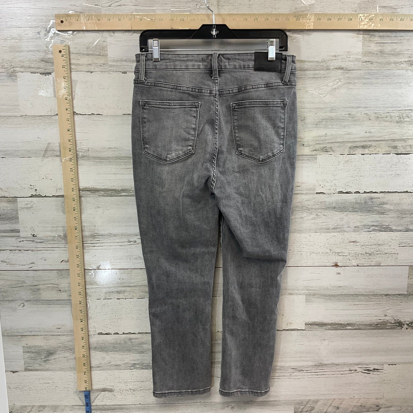 Grey Denim Jeans Straight Judy Blue, Size 8