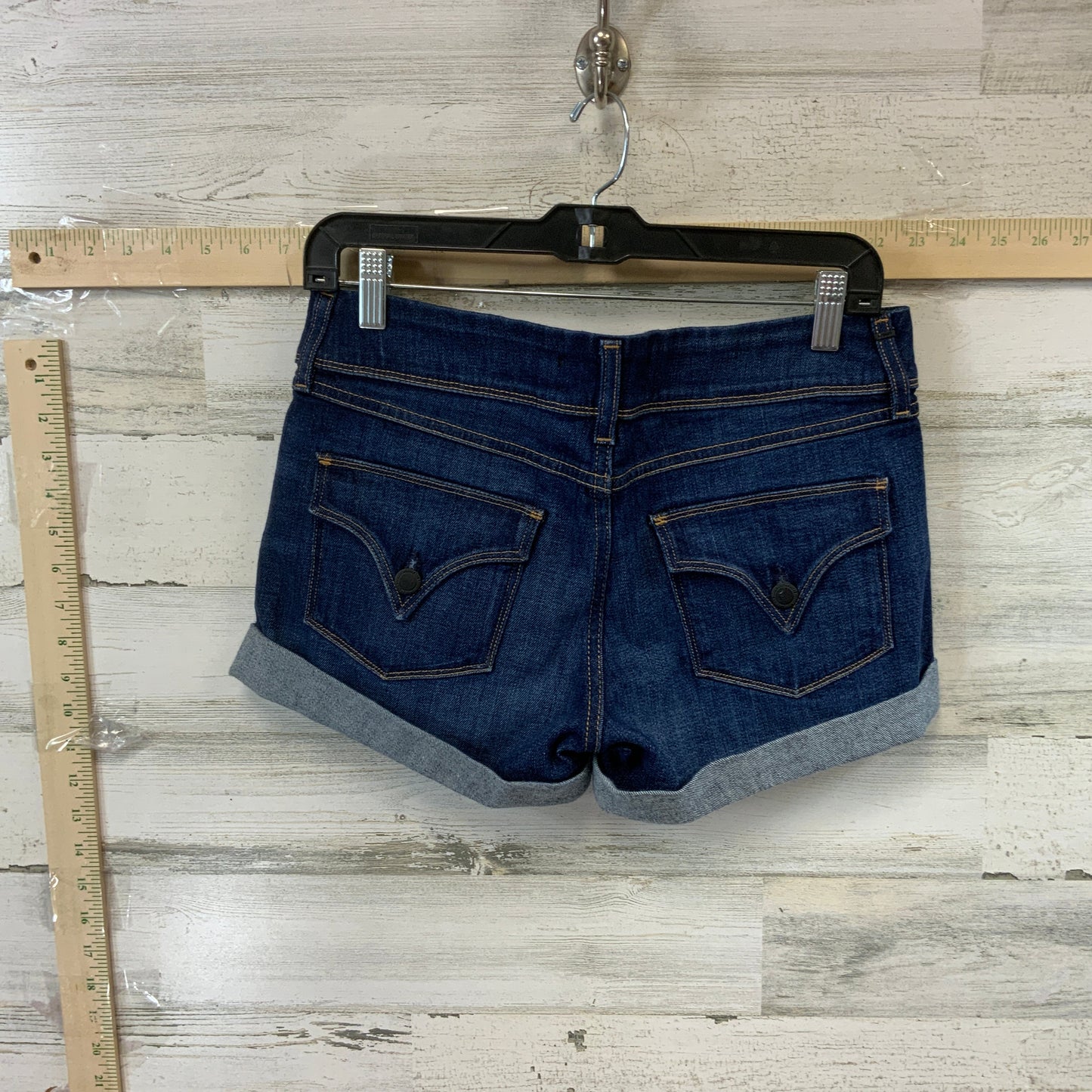 Blue Denim Shorts Hudson, Size 4