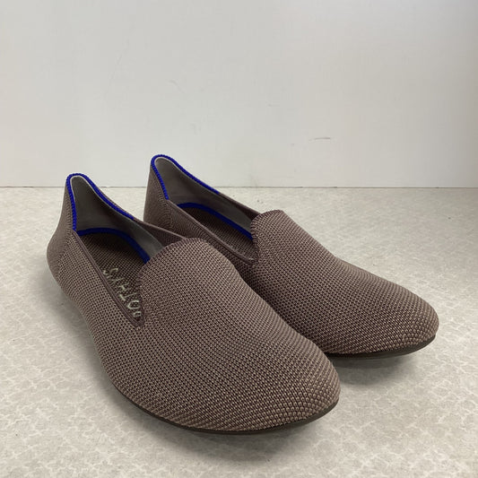 Taupe Shoes Flats Rothys, Size 7.5