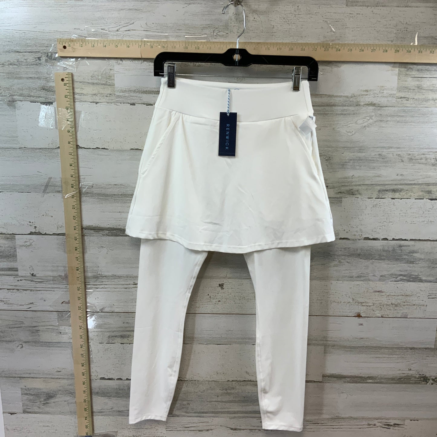 White Athletic Leggings RENWICK, Size Xs