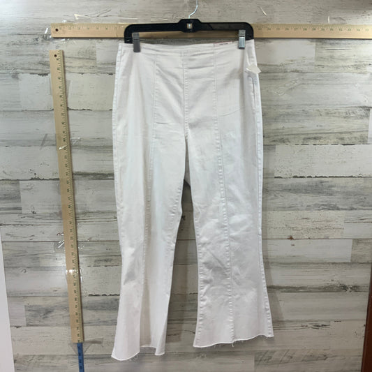 White Denim Pants Cropped Inc, Size 10
