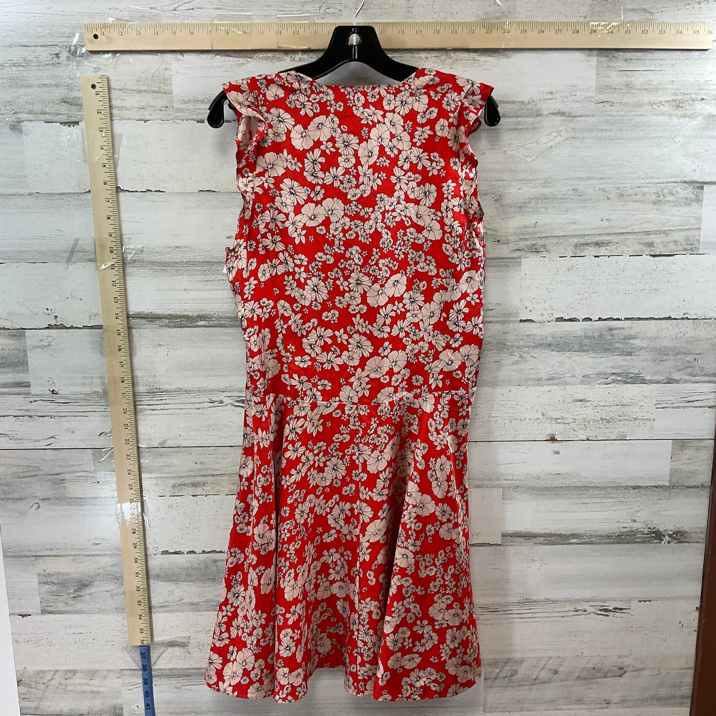 Red Dress Casual Short Rebecca Taylor, Size M