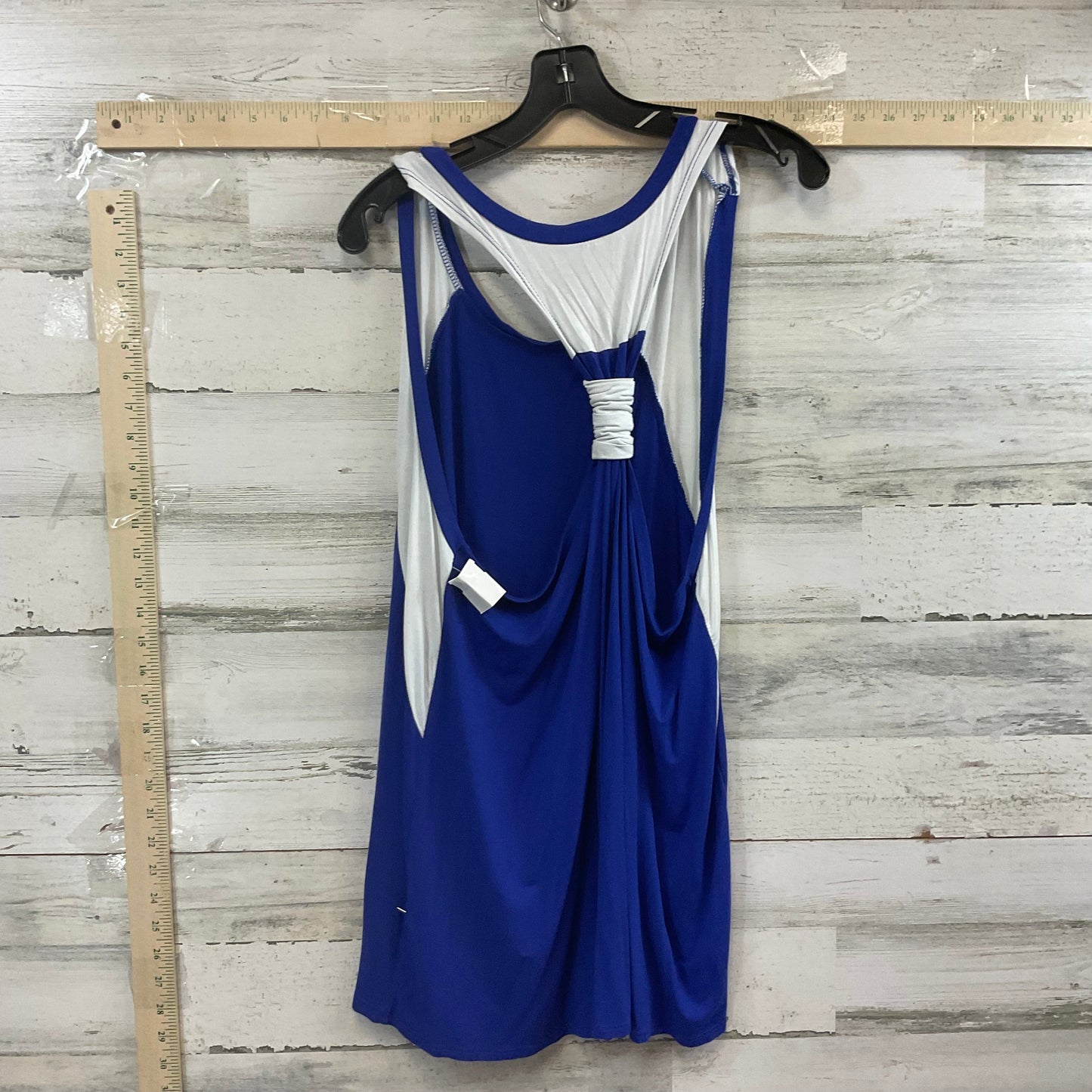 Blue & White Tank Top Sew In Love, Size 2x