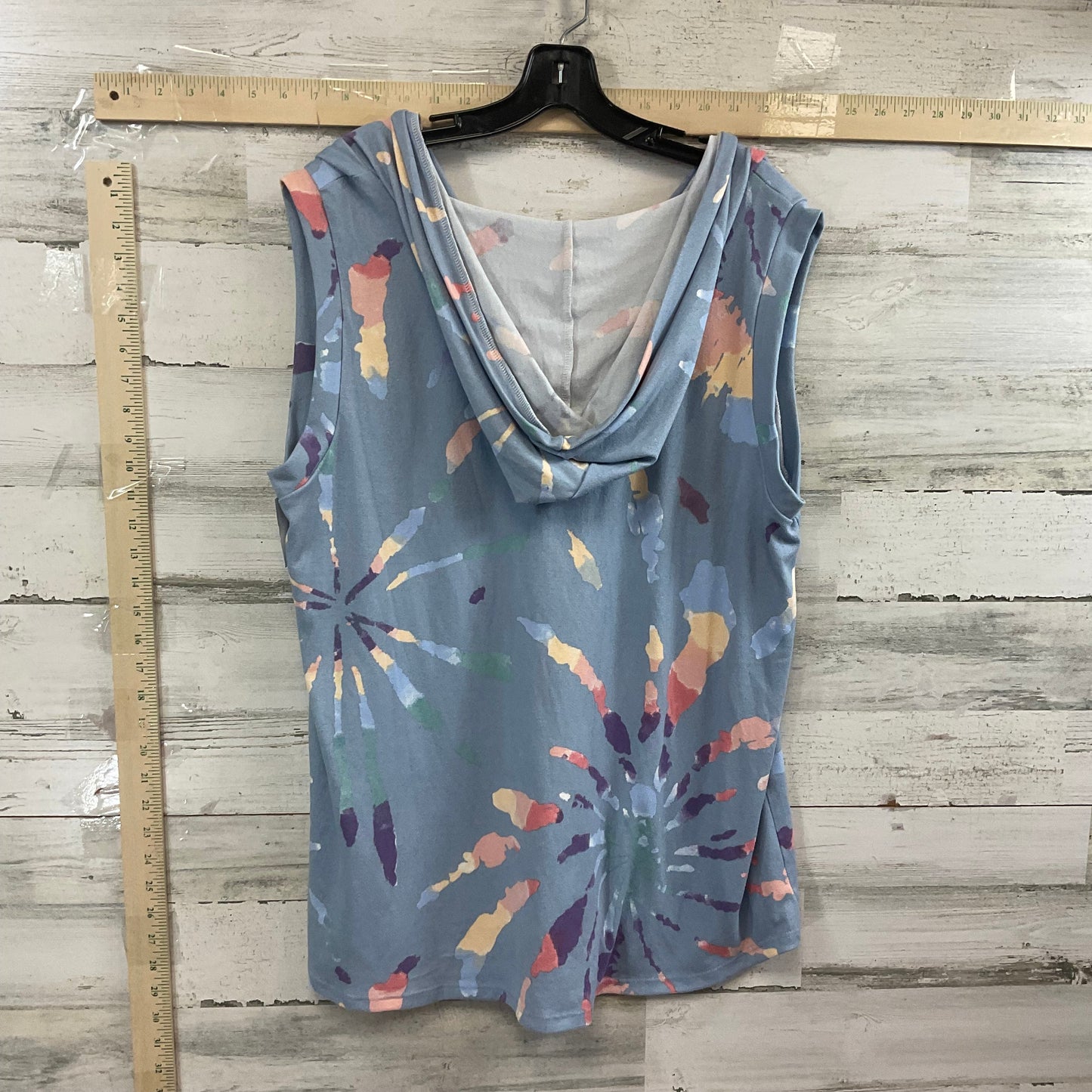 Blue Top Sleeveless Sew In Love, Size 2x