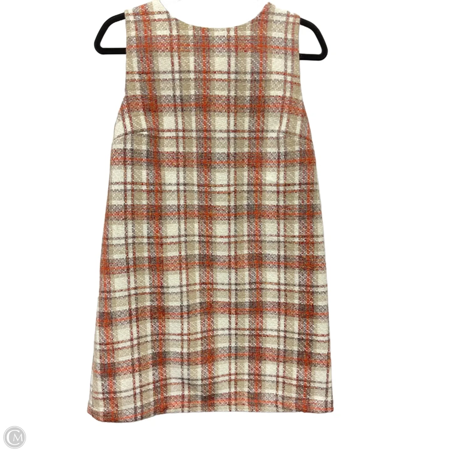 Dress Casual Short By Aura In Checkered Pattern, Size: S
