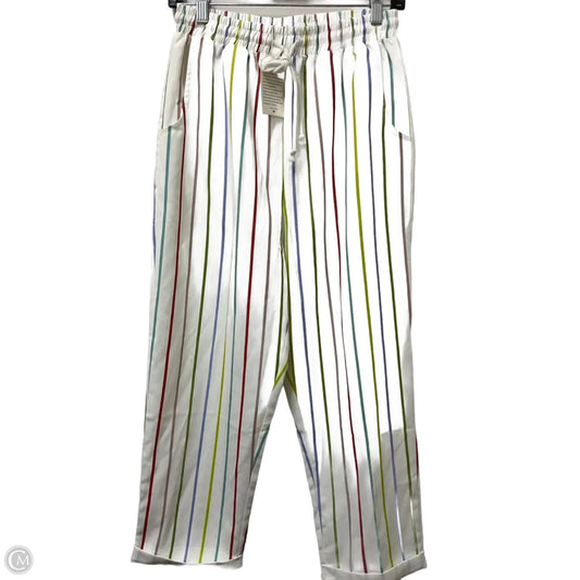 Pants Cropped By Clothes Mentor In Multi-colored, Size: M