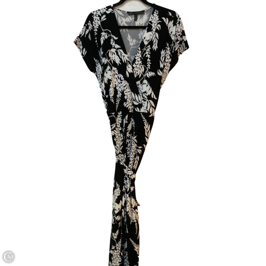 Dress Party Long By White House Black Market In Black & White, Size: L