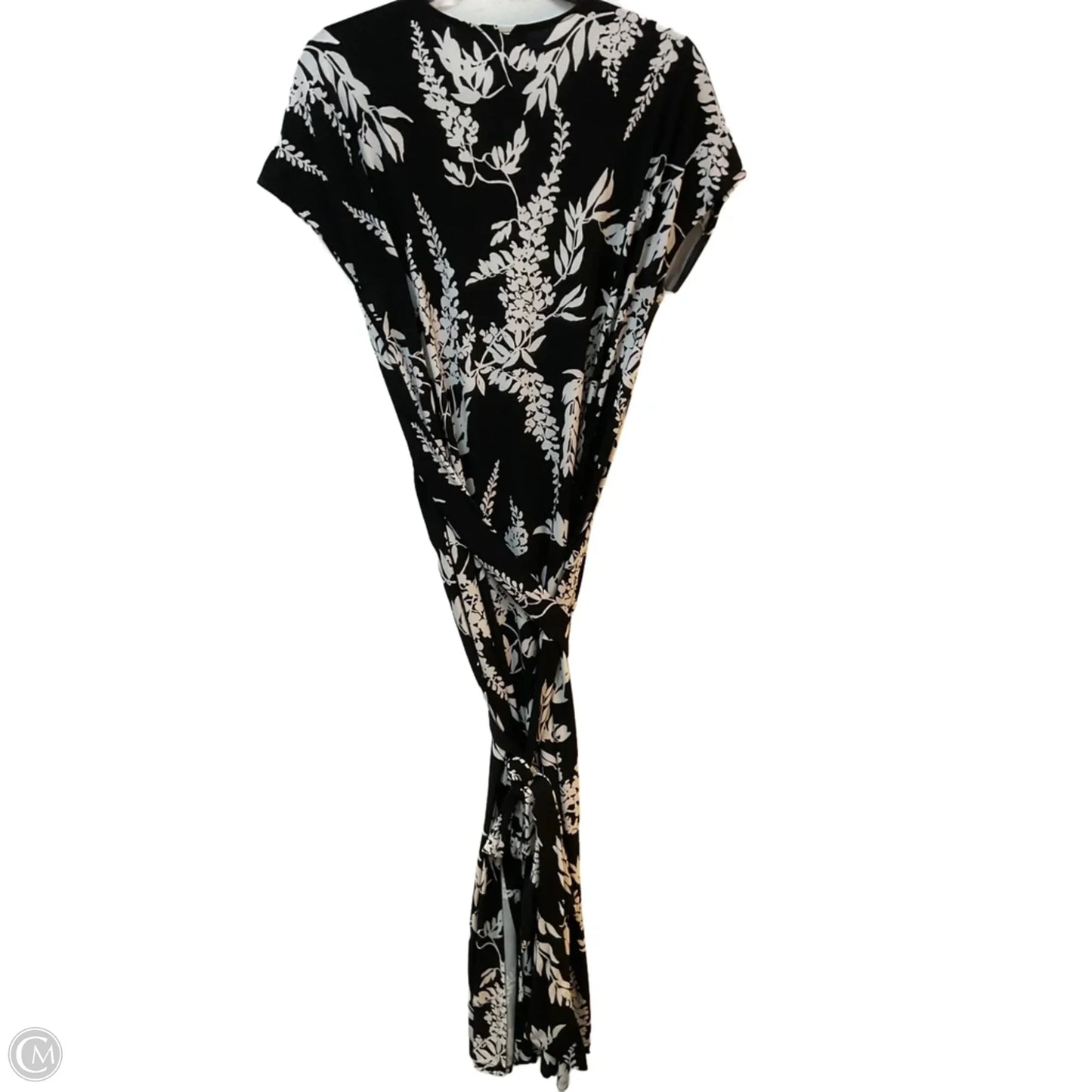 Dress Party Long By White House Black Market In Black & White, Size: L