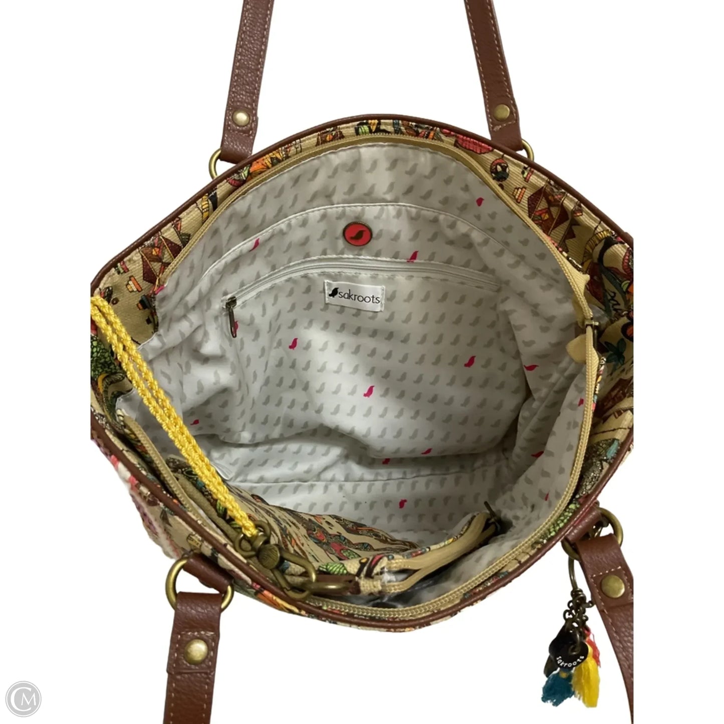Handbag By Sakroots, Size: Large