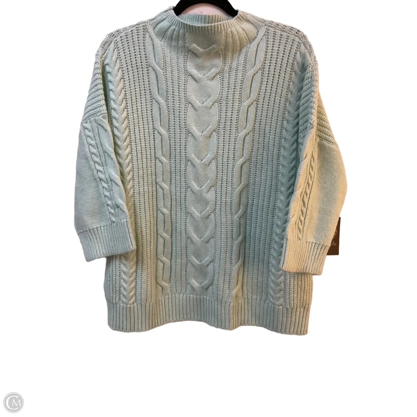 Sweater By Vince Camuto In Aqua, Size: Xl
