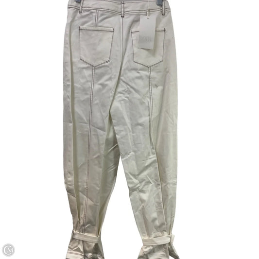 Pants Cargo & Utility By Zara In White, Size: Xs
